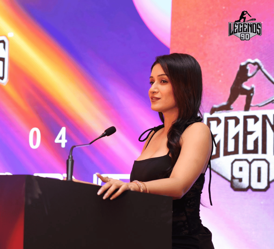 Cricket league action